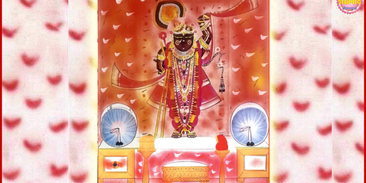 आज से श्रीनाथजी में मुकुट काछनी श्रृंगार, होलाष्टक प्रारम्भ