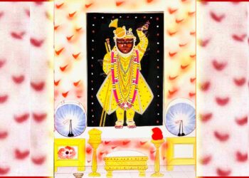 श्रीनाथजी में आज चाकदार पर ग्वाल पगा के श्रृंगार