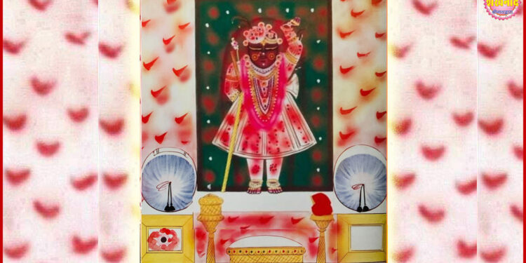 श्रीनाथजी में आज आप के बारस के श्रृंगार