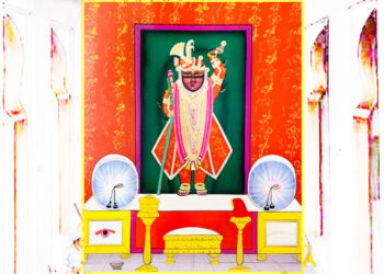 श्रीनाथजी में आज फेटा के साज श्रृंगार दर्शन