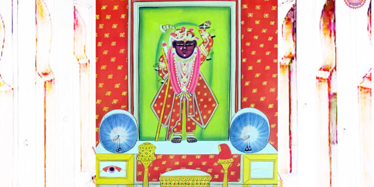 श्रीनाथजी में आज चुंदड़ी गणगौर के दर्शन