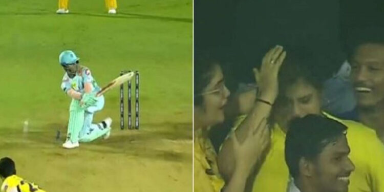 आयुष बडोनी के छक्के ने किया महिला प्रशंसक को घायल