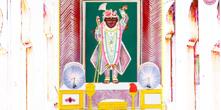 श्रीनाथजी में आज ग्वाल-पगा का श्रृंगार