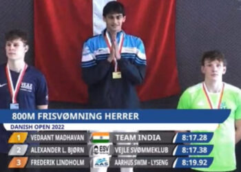 वेदांत माधवन ने डेनिश ओपन 2022 में सिल्वर के बाद जीता गोल्ड