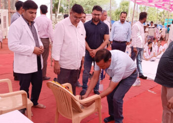 खमनोर में सम्पन्न हुआ ब्लॉक हैल्थ मेला