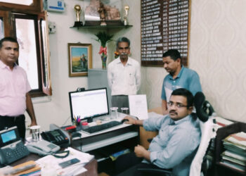 शत प्रतिशत लक्ष्य अर्जित कर 21 करोड़ रूपये से अधिक के भुगतान अधिकार पत्र जारी