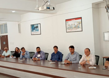 केन्द्रीय टी.बी अनुभाग की टीम ने किया जिले का दौरा