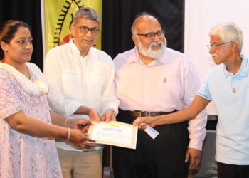 महाराणा मेवाड़ पब्लिक स्कूल स्पीक मैके के उत्कृष्ट कार्य के लिए सम्मानित