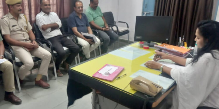 राष्ट्रीय लोक अदालत के सफल आयोजन हेतु बैठक