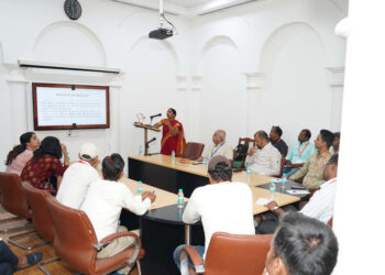 मेवाड़ की सांस्कृतिक विरासत और पर्यटन पर हुआ प्रो. प्रतिभा का गाइड व्याख्यान