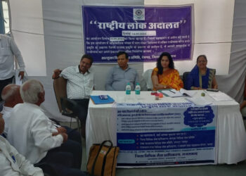 लोक अदालत मैं राजीनामा योग्य प्रकरणों के निस्तारण के लिए कुल 507 प्रकरण नियत  किए