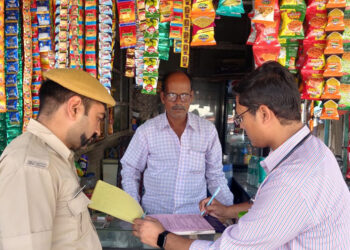 गांव-ढांणियो तक पहुंची टीमे, तम्बाकू मुक्त राजसमंद के लिये बड़े स्तर पर हुए चालान