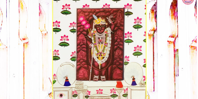 श्रीनाथजी में आज कली के परधनी पाग और तुर्रा के श्रृंगार, प्रथम अभ्यंग