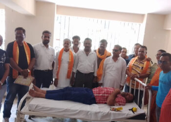 विप्र फाउंडेशन के रक्तदान शिविर में 67 व्यक्तियो ने किया रक्तदान