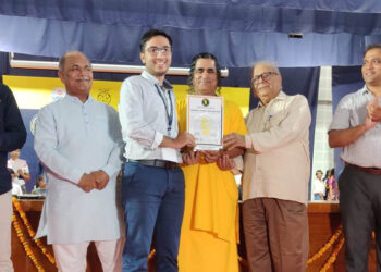 एम.एम.पी.एस. के छात्र का विद्यार्थी विज्ञान मंथन परीक्षा में तृतीय स्थान