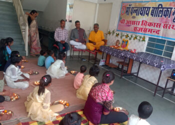 अक्षय तृतीया पर बालिका गृह में करवाया दीप यज्ञ