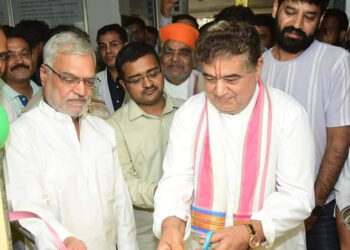 श्री गोवर्धन राजकीय जिला चिकित्सालय में डॉ. सी.पी.जोशी द्वारा कॉटेज वार्ड का लोकार्पण