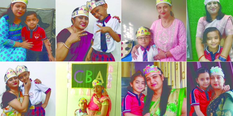 मदर्स डे पर सीबीए में आयोजित हुई विविध गतिविधियाँ