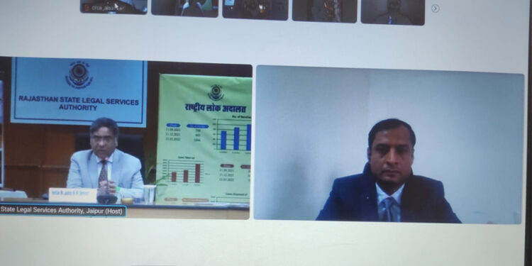 मुख्य न्यायाधीश ने प्राधिकरण द्वारा तैयार पुस्तक का किया वर्चुअली विमोचन