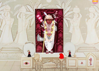 श्रीनाथजी के आज धोती-पटका के श्रृंगार दर्शन, शीतल जल स्नान