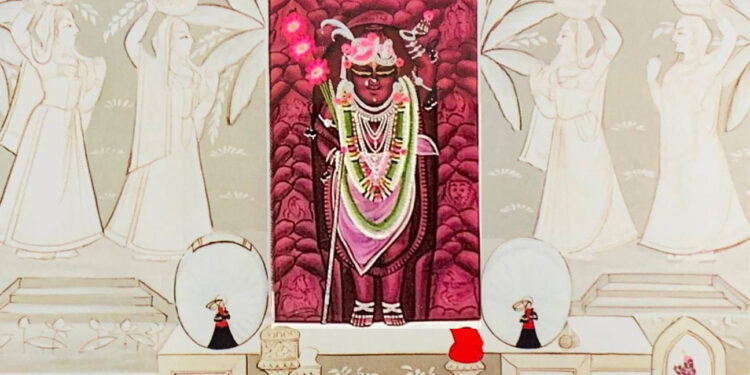 श्रीनाथजी में आज स्नान का जल भरने के श्रृंगार दर्शन