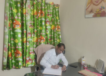 मनीष कुमार वैष्णव द्वारा राजकीय शिशु ग्रह का औचक निरीक्षण किया गया