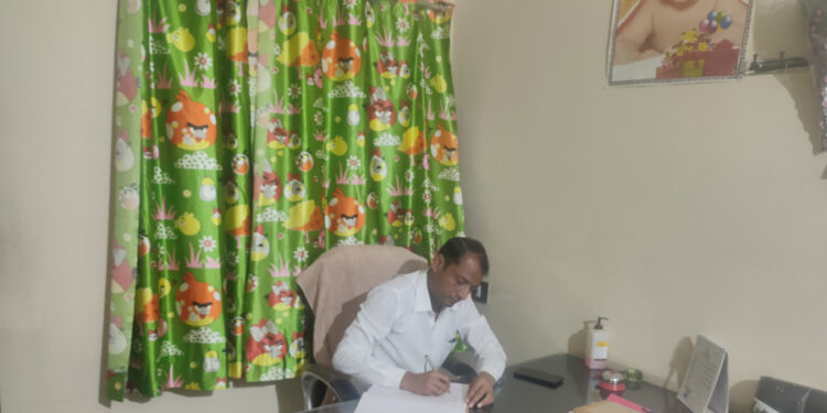 मनीष कुमार वैष्णव द्वारा राजकीय शिशु ग्रह का औचक निरीक्षण किया गया