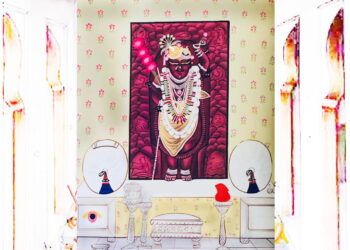 श्रीनाथजी के आज आड़बंद पर कतरा चन्द्रिका के श्रृंगार दर्शन