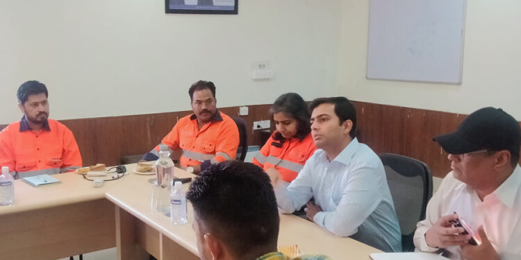 उत्साह चौधरी ने की जिंक अधिकारियों एवं रेलमगरा क्षेत्र के सरपंचों के साथ बैठक