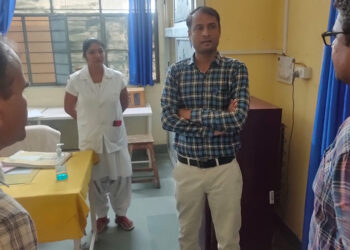 न्यायाधीश ने किया सामुदायिक स्वास्थ्य केन्द्र भीम में प्रसुति वार्ड का निरीक्षण