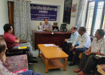 पर्यावरण संरक्षण अभियान हेतु बैठक का हुआ आयोजन