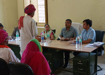 ग्राम स्तरीय जनसुनवायी आयोजित