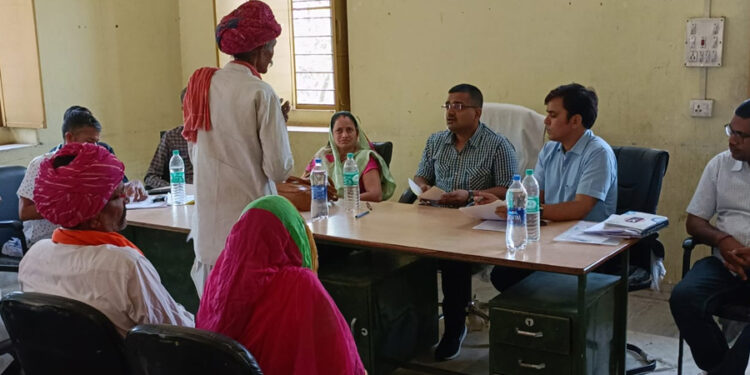 ग्राम स्तरीय जनसुनवायी आयोजित