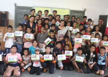 सनराइज विद्यालय में समर कैंप का हुआ समापन समारोह