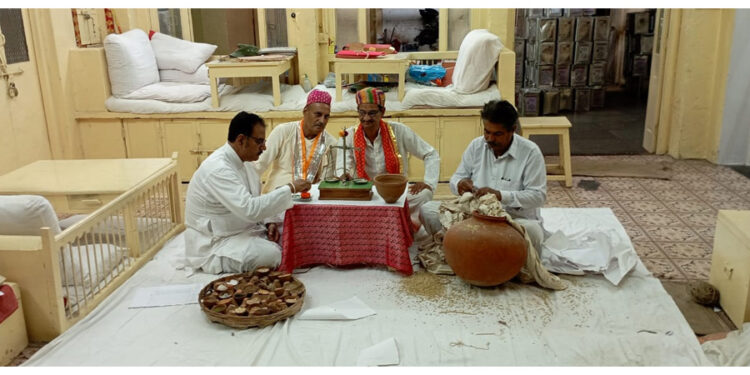 श्रीनाथजी के आषाढ़ी तोल परिणाम में धान्य उत्तम और वर्षा अच्छी रहेगी