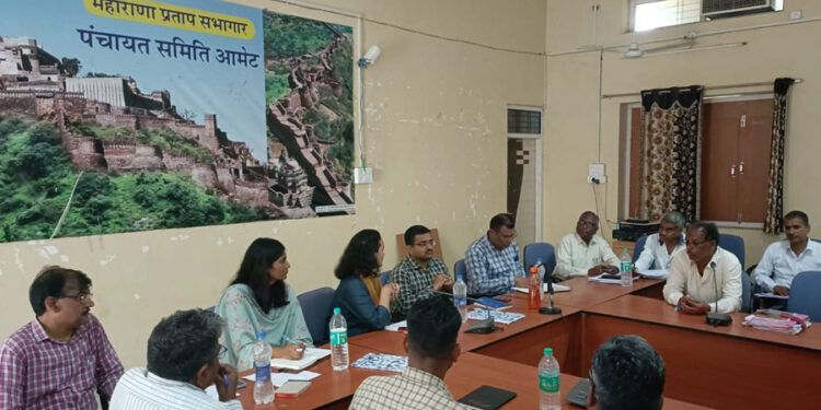 आमेट में आयोजित हुई उपखण्ड स्तरीय जनसुनवाई