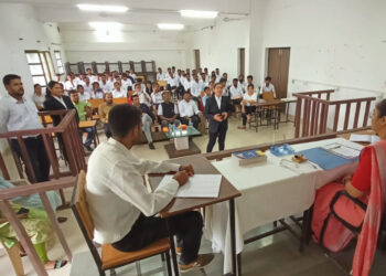 नाथद्वारा विधि महाविद्यालय में मूट कोर्ट का आयोजन किया गया