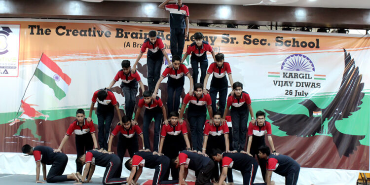 सीबीए में धूमधाम से मनाया कारगिल विजय दिवस