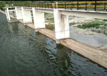 बाघेरी नाका बांध भरा जल्द ही छलकने की संभावना