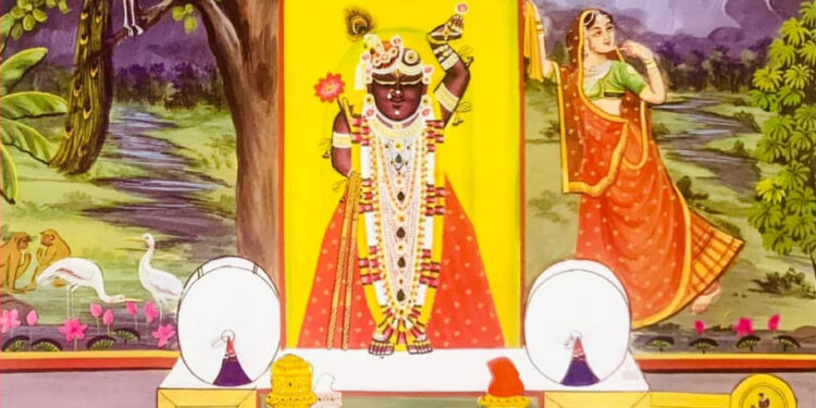 श्रीनाथजी में आज ठकुरानी तीज उत्सव, बधाई