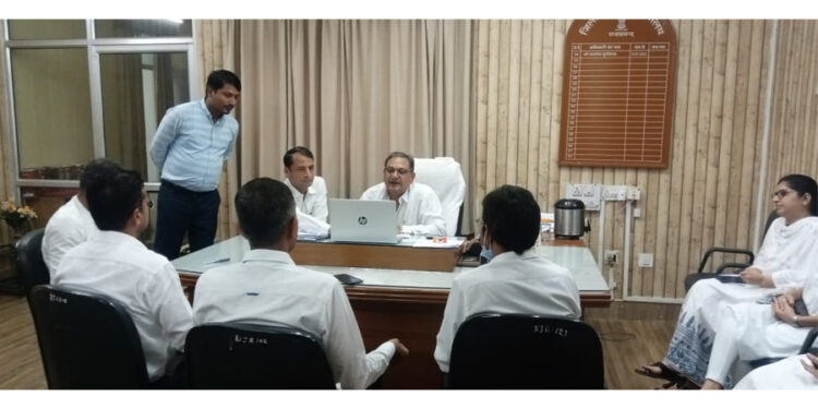 जिला न्यायाधीश ने दिए लोक अदालत को सफल बनाने के दिये निर्देश