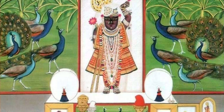 आज श्रीनाथजी में बगीचा उत्सव दर्शन