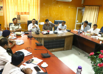 कानून व व्यवस्था को लेकर बैठक का आयोजन