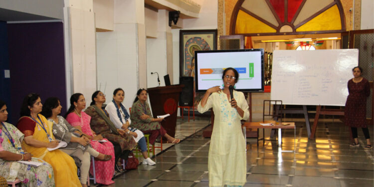 एम.एम.पी.एस में दो दिवसीय कार्यशाला का आयोजन