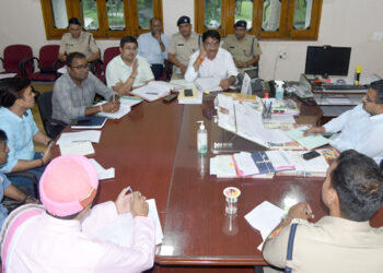 धार्मिक स्थलों की नियमित सुरक्षा पर बैठक, दिशा निर्देश जारी