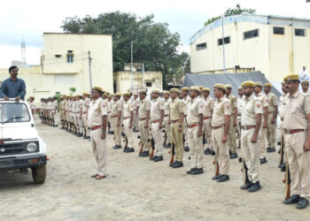 स्वाधीनता दिवस समारोह 2022 का पूर्वाभ्यास हुआ