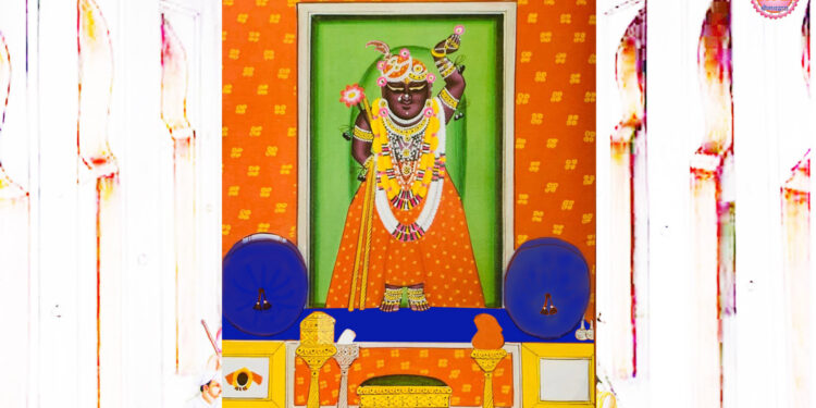 श्रीनाथजी में आज से घर के श्रृंगार प्रारम्भ