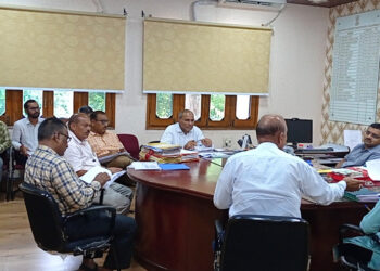 जिला जल स्वच्छता मिशन की समीक्षा बैठक का आयोजन