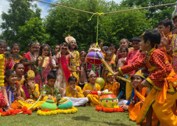 सीबीए में धूमधाम से मनाई गई कृष्ण जन्माष्टमी