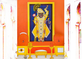 श्रीनाथजी में आज जन्माष्टमी का परचारगी श्रृंगार